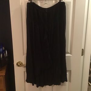 Black tube top cover up